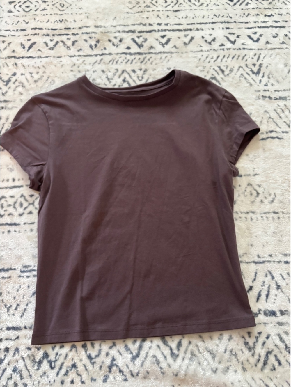Wild Fable Medium Brown Crew Neck T-Shirt